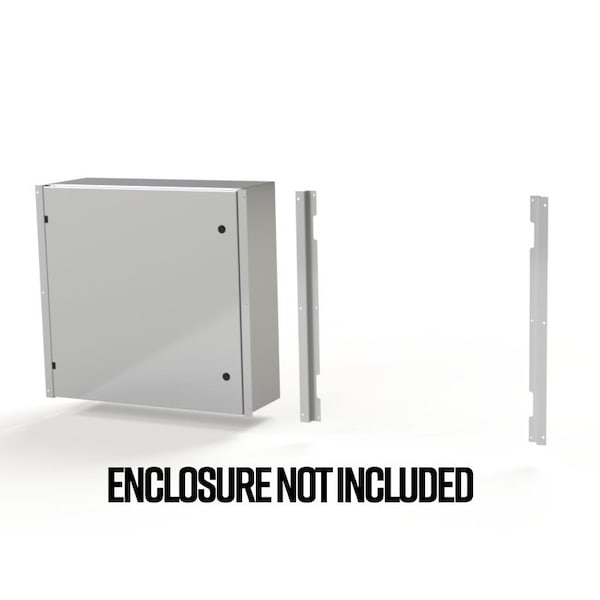 Frame, 1.08 in L x 29.85 in H x 2.43 in W, Steel